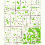 United States Geological Survey Berkey, OH-MI (1951, 24000-Scale) digital map