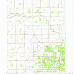 United States Geological Survey Berkey, OH-MI (1966, 24000-Scale) digital map