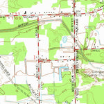 United States Geological Survey Berkey, OH-MI (1966, 24000-Scale) digital map