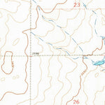 United States Geological Survey Berkholder Reservoir, MT (1962, 24000-Scale) digital map