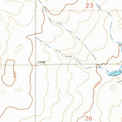 United States Geological Survey Berkholder Reservoir, MT (1962, 24000-Scale) digital map