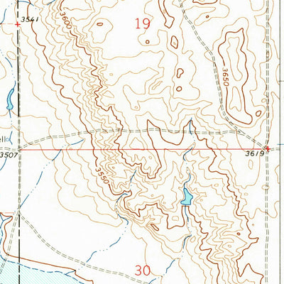 United States Geological Survey Berkholder Reservoir, MT (1962, 24000-Scale) digital map