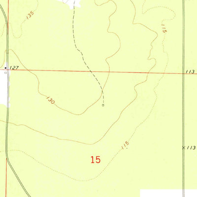 United States Geological Survey Berlin, AR-LA (1973, 24000-Scale) digital map