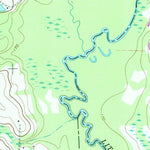 United States Geological Survey Berlin East, GA (1974, 24000-Scale) digital map