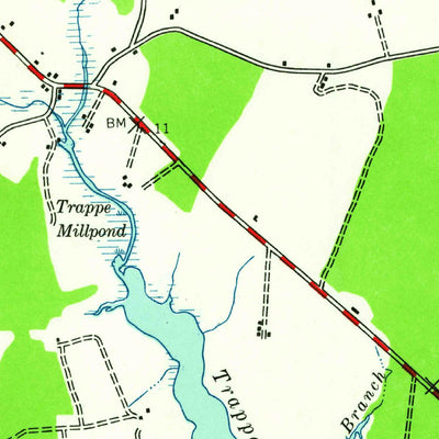 United States Geological Survey Berlin, MD (1943, 24000-Scale) digital map