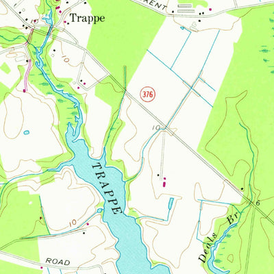 United States Geological Survey Berlin, MD (1967, 24000-Scale) digital map