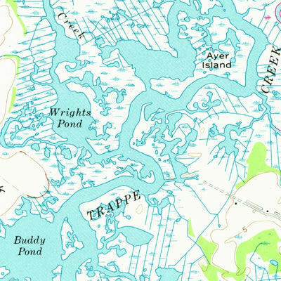 United States Geological Survey Berlin, MD (1967, 24000-Scale) digital map