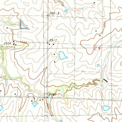 United States Geological Survey Berlin, MO (1985, 24000-Scale) digital map