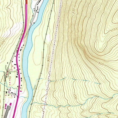 United States Geological Survey Berlin, NH (1970, 24000-Scale) digital map
