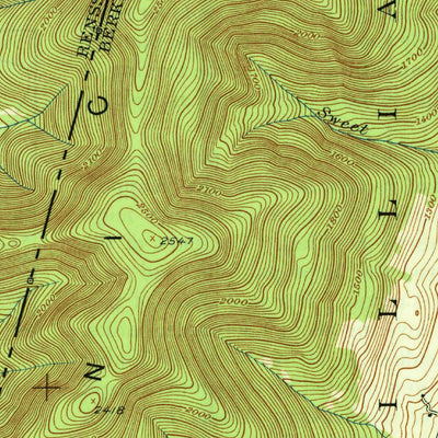 United States Geological Survey Berlin, NY-MA-VT (1948, 31680-Scale) digital map