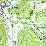 United States Geological Survey Berlin, NY-MA-VT (1988, 25000-Scale) digital map