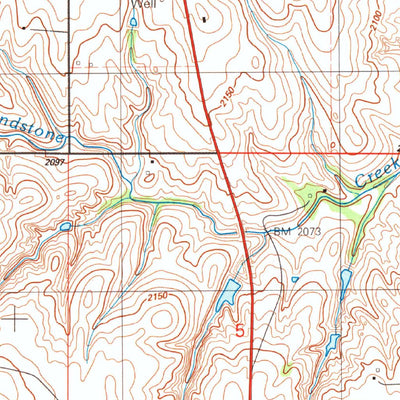 United States Geological Survey Berlin, OK (1989, 24000-Scale) digital map