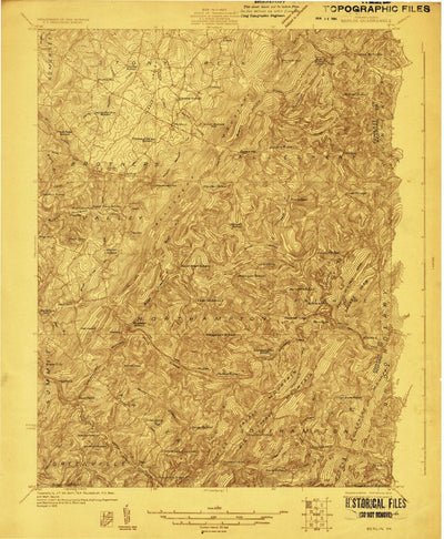 United States Geological Survey Berlin, PA (1923, 48000-Scale) digital map