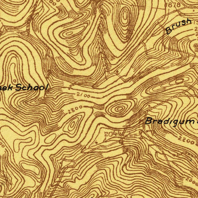 United States Geological Survey Berlin, PA (1923, 48000-Scale) digital map