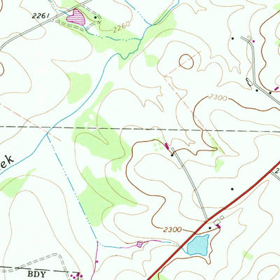 United States Geological Survey Berlin, PA (1967, 24000-Scale) digital map