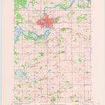 United States Geological Survey Berlin, WI (1980, 24000-Scale) digital map