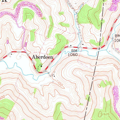 United States Geological Survey Berlin, WV (1961, 24000-Scale) digital map