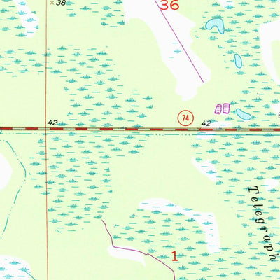 United States Geological Survey Bermont, FL (1956, 24000-Scale) digital map