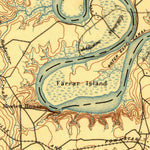 United States Geological Survey Bermuda Hundred, VA (1894, 62500-Scale) digital map