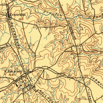 United States Geological Survey Bermuda Hundred, VA (1894, 62500-Scale) digital map