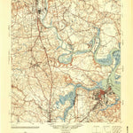 United States Geological Survey Bermuda Hundred, VA (1946, 62500-Scale) digital map