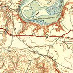 United States Geological Survey Bermuda Hundred, VA (1946, 62500-Scale) digital map