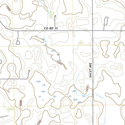 United States Geological Survey Bernadotte, MN (2022, 24000-Scale) digital map