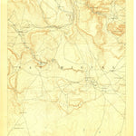 United States Geological Survey Bernal, NM (1891, 125000-Scale) digital map