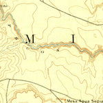 United States Geological Survey Bernal, NM (1891, 125000-Scale) digital map
