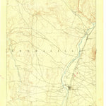 United States Geological Survey Bernalillo, NM (1893, 125000-Scale) digital map
