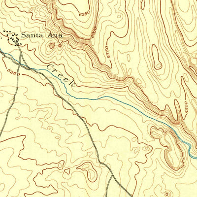 United States Geological Survey Bernalillo, NM (1893, 125000-Scale) digital map