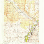 United States Geological Survey Bernalillo, NM (1954, 62500-Scale) digital map