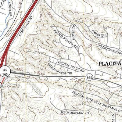 United States Geological Survey Bernalillo, NM (2023, 24000-Scale) digital map