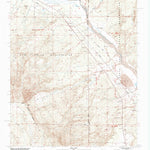 United States Geological Survey Bernalillo NW, NM (1990, 24000-Scale) digital map