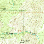 United States Geological Survey Bernard Mountain, ID (1988, 24000-Scale) digital map
