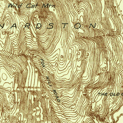 United States Geological Survey Bernardston, MA-VT (1936, 24000-Scale) digital map