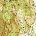 United States Geological Survey Bernardston, MA-VT (1941, 31680-Scale) digital map