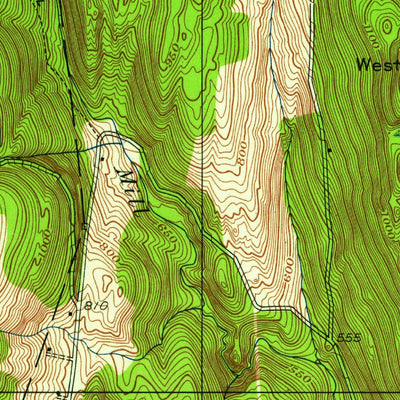 United States Geological Survey Bernardston, MA-VT (1945, 24000-Scale) digital map