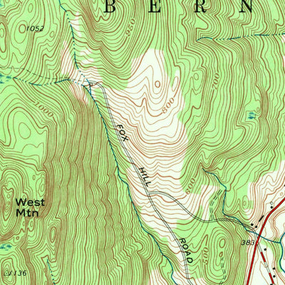 United States Geological Survey Bernardston, MA-VT (1961, 24000-Scale) digital map