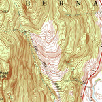 United States Geological Survey Bernardston, MA-VT (1977, 24000-Scale) digital map