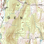 United States Geological Survey Bernardston, MA-VT (1998, 25000-Scale) digital map