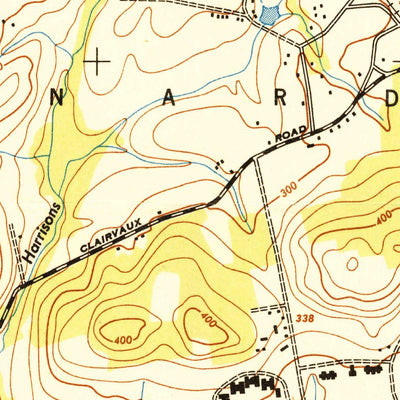 United States Geological Survey Bernardsville, NJ (1947, 24000-Scale) digital map