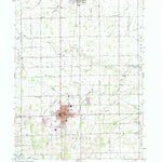 United States Geological Survey Berne, IN (1962, 24000-Scale) digital map