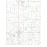 United States Geological Survey Berne, IN (2022, 24000-Scale) digital map