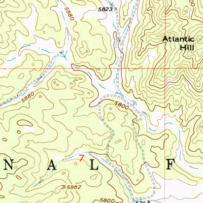United States Geological Survey Berne, SD (1954, 24000-Scale) digital map