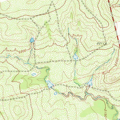 United States Geological Survey Bernecker, TX (1969, 24000-Scale) digital map