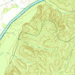 United States Geological Survey Berner, GA (1973, 24000-Scale) digital map