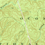 United States Geological Survey Berner, GA (1973, 24000-Scale) digital map