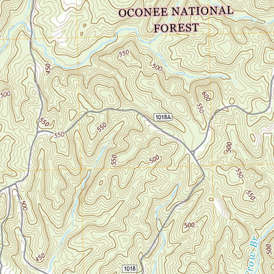 United States Geological Survey Berner, GA (2020, 24000-Scale) digital map