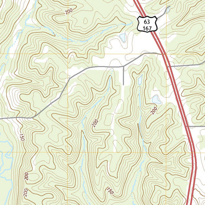 United States Geological Survey Bernice, LA (2020, 24000-Scale) digital map